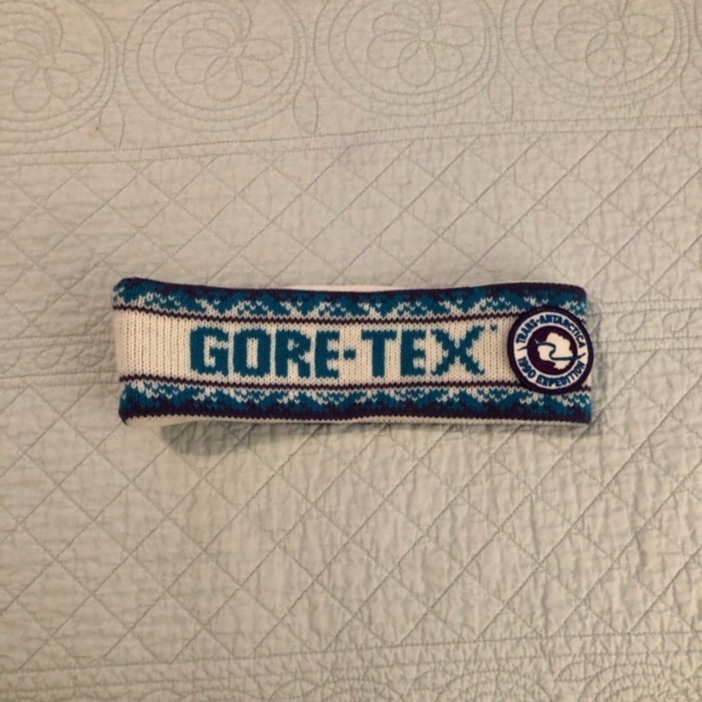 Vintage Gore-Tex North Face 1990 Trans-Antarctica Expedition headband. Unisex.